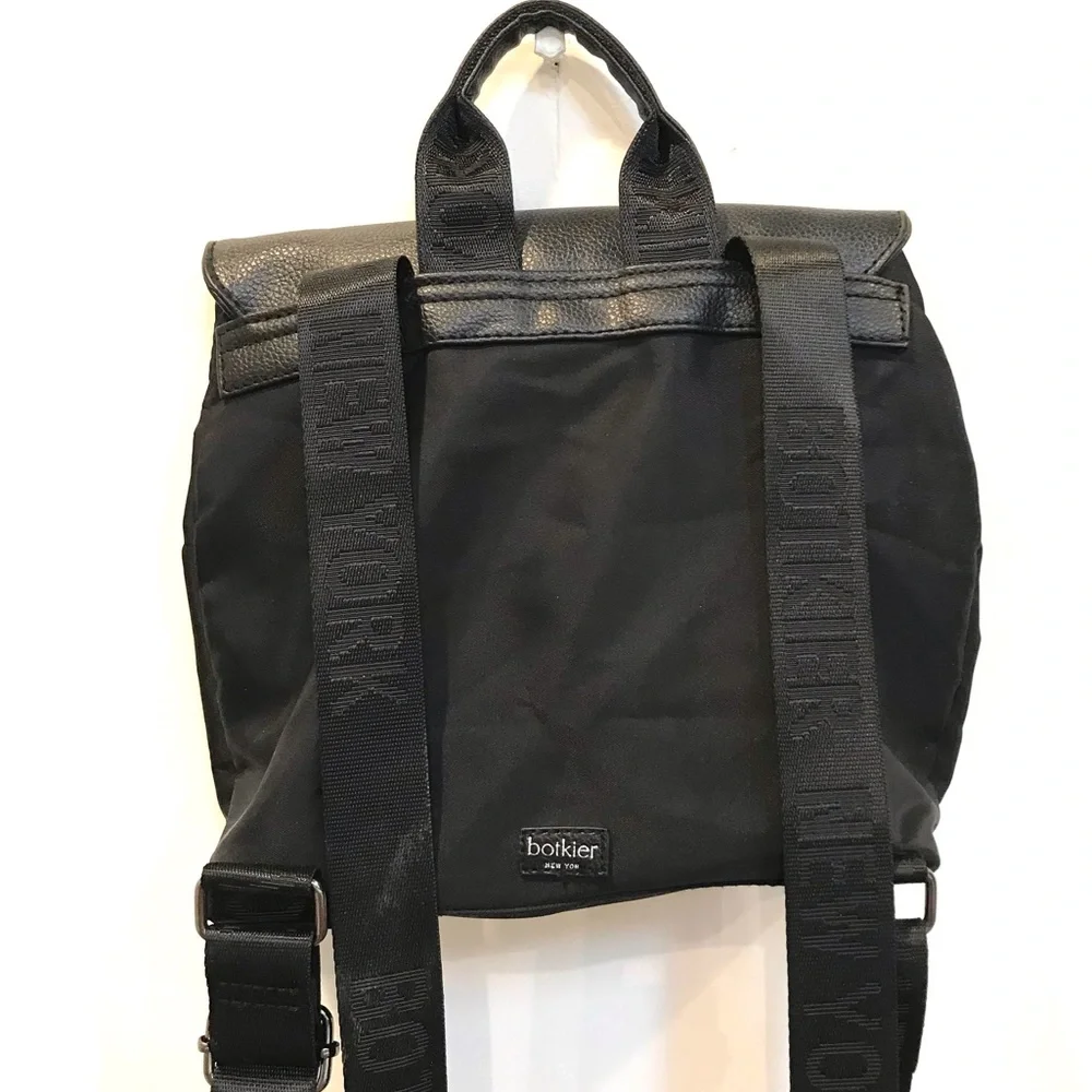 Botkier New York Vegan Trigger Black Backpack